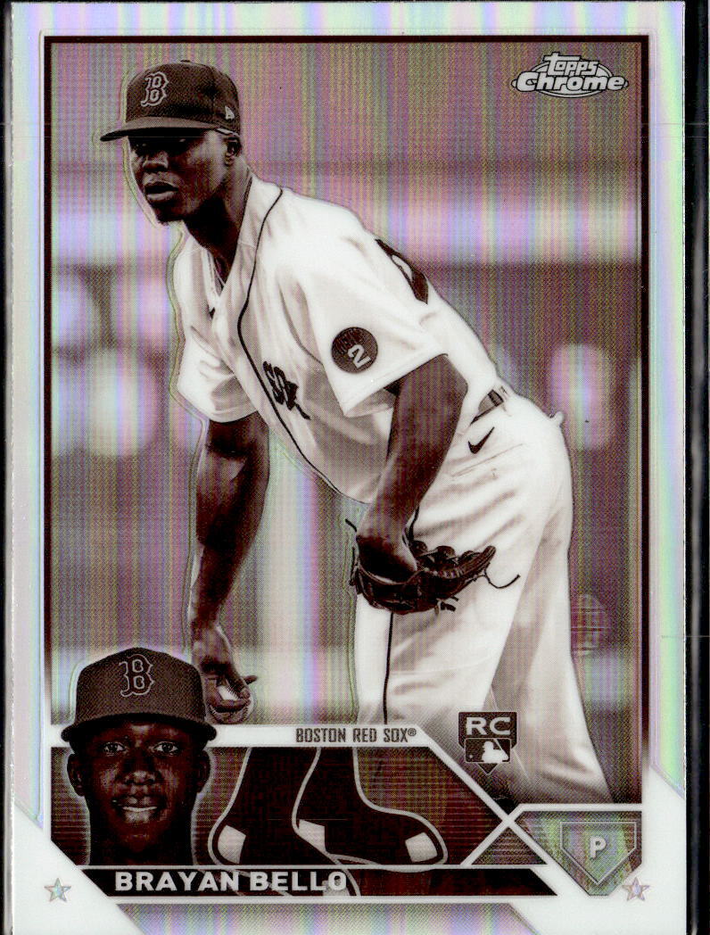 2023 Topps Chrome Sepia Refractor Brayan Bello Boston Red Sox RC #57