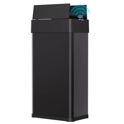 21.1 Gal Motion Sensor Kitchen Trash Can Stainless Steel Automatic Garbage Bin