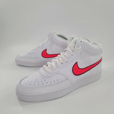 white nike leather shoes womens