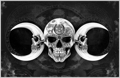Dark Goddess Alchemy Mini Poster - 17.5 x 11.5 in. Laminated