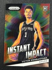 2023-24 Panini Prizm Basketball Victor Wembanyama #3 Instant Impact Insert RC