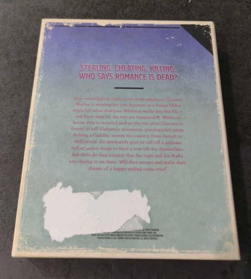 True Romance Arrow Limited Edition UK Region B Blu-ray Damaged - Image 2 of 4