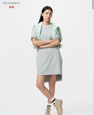 UNIQLO JW ANDERSON Gray Short Sleeve T-Shirt Dress Size M