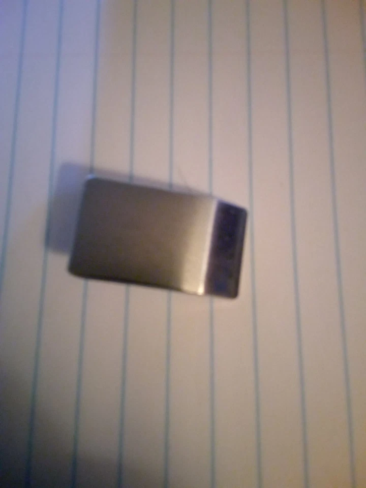 GM 1971 Buick Riviera Tirador de Puerta Correa Cubierta de Extremo Cromo Cepillado 8791100 Foto 3 de 4