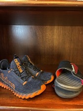 Boys Adidas Tennis Shoes And Reebok Slides