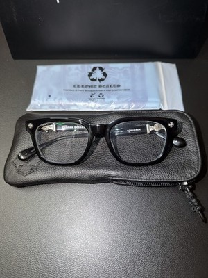 Chrome Hearts Cox Ucker Glasses Black/Silver