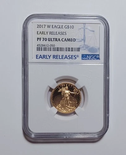 2017w $10 Proof Gold Eagle Early Releases 🦅 NGC PF70 Ultra Cameo