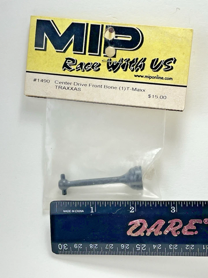 MIP 1490 Center Drive Front Bone Traxxas Tmaxx Classic Vintage Peças de RC Novas - Imagem 4 de 4
