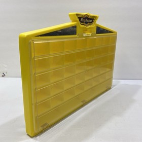 Micro Machines Yellow Carry Display Case 1989 Galoob VGC
