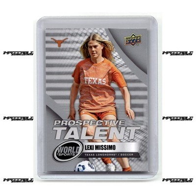 2025 Upper Deck World of Sports - #374 Lexi Missimo Rookie Prospective Talent