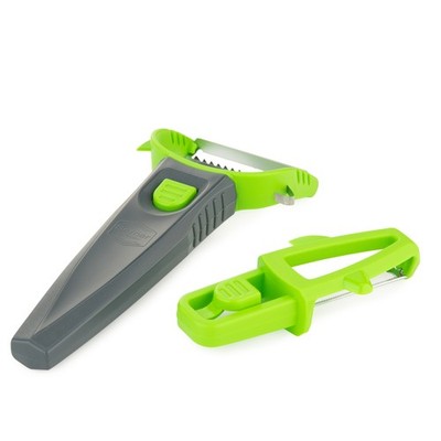 Börner Multi Peeler - Pendelschäler - Julienne-Aufsatz für Gemüsenudeln - 3er Se
