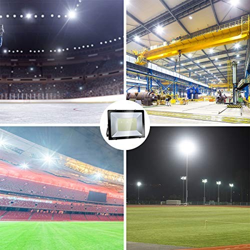 SOLLA HT-001 600W LED Stadium Flood Light, 3300W Equivalent, 48000LM - 6000K