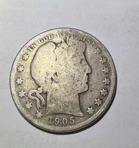 1905-S Barber Half Dollar — photo from another recent sale