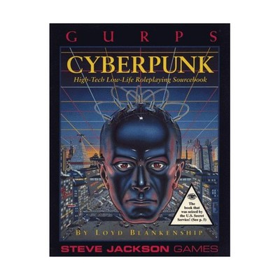 SJG GURPS Genres Cyberpunk (2nd) VG+