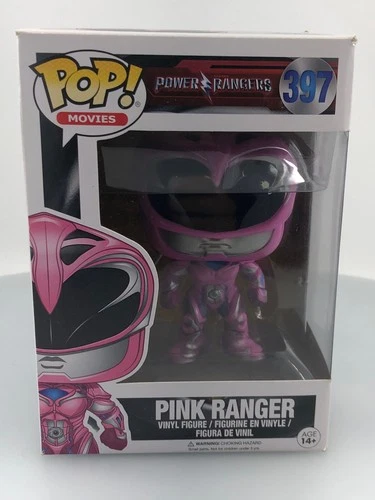 Funko POP! Television Power Rangers Pink Ranger #397 Vinyl Figure DAMAGED BOX