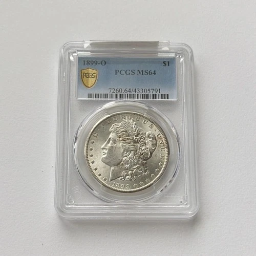 1899-O Morgan Dollar PCGS MS64 New Orleans Silver $1 Coin Business Strike