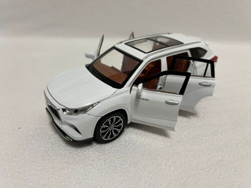 1/24 Toyota Highlander SUV Diecast Vehicle Model Car Toy Collectible Sound&Light - Picture 36 of 42