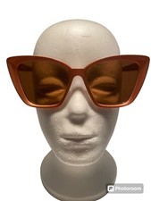 Vintage 1930s Style Sunglasses Copper Color Frames 58-16-149