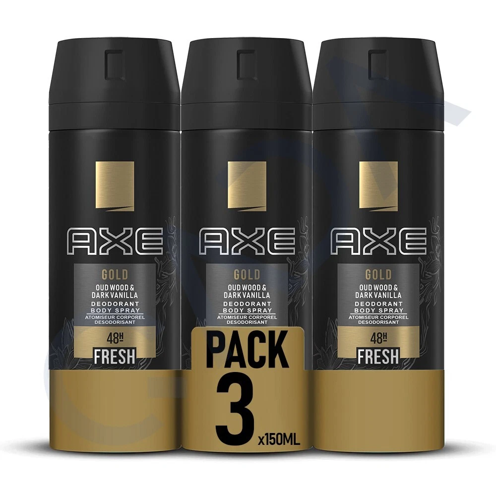 AXE Gold OUT WOOD DARK VANILLA 48 Hour Fresh Deodorant Body