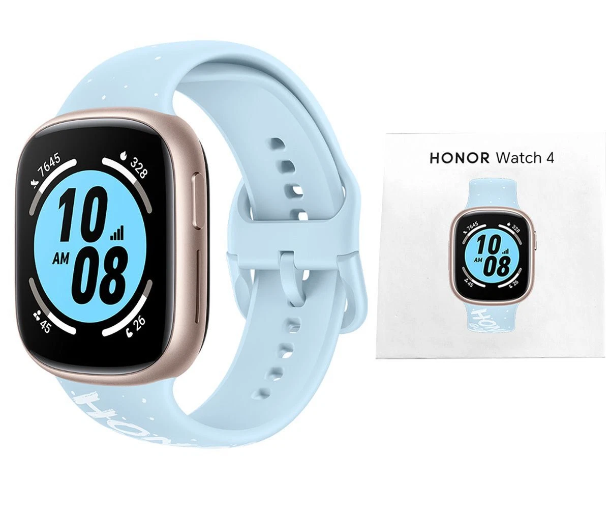 HONOR Watch 4 GPS Smartwatch (Blue) TMA-B19 - 1.75-inch AMOLED, 50m  Waterproof