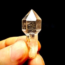 Water Clear Scepter Herkimer Diamond Sceper Quartz Crystal 35ct