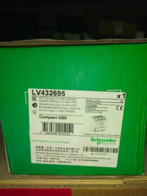 LV432695 Brand new Schneider MCCB Compact NSX400H Micrologic 2.3 400A 3P3D