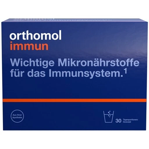 Orthomol Immun 30 Tagesportionen Granulat , PZN 01319962