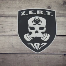 Authentic Z.E.R.T. Patch (Tactical, zombies, paintball, airsoft)
