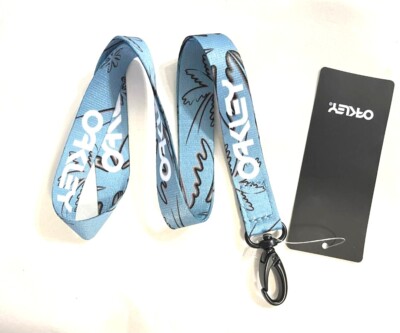 OAKLEY NWT B1B Crazy Wanderlust Lanyard Key Chain ID Document