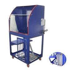 TECHTONGDA®Screen Printing Frame Washout Tank 110V Quick Clean Washing Booth
