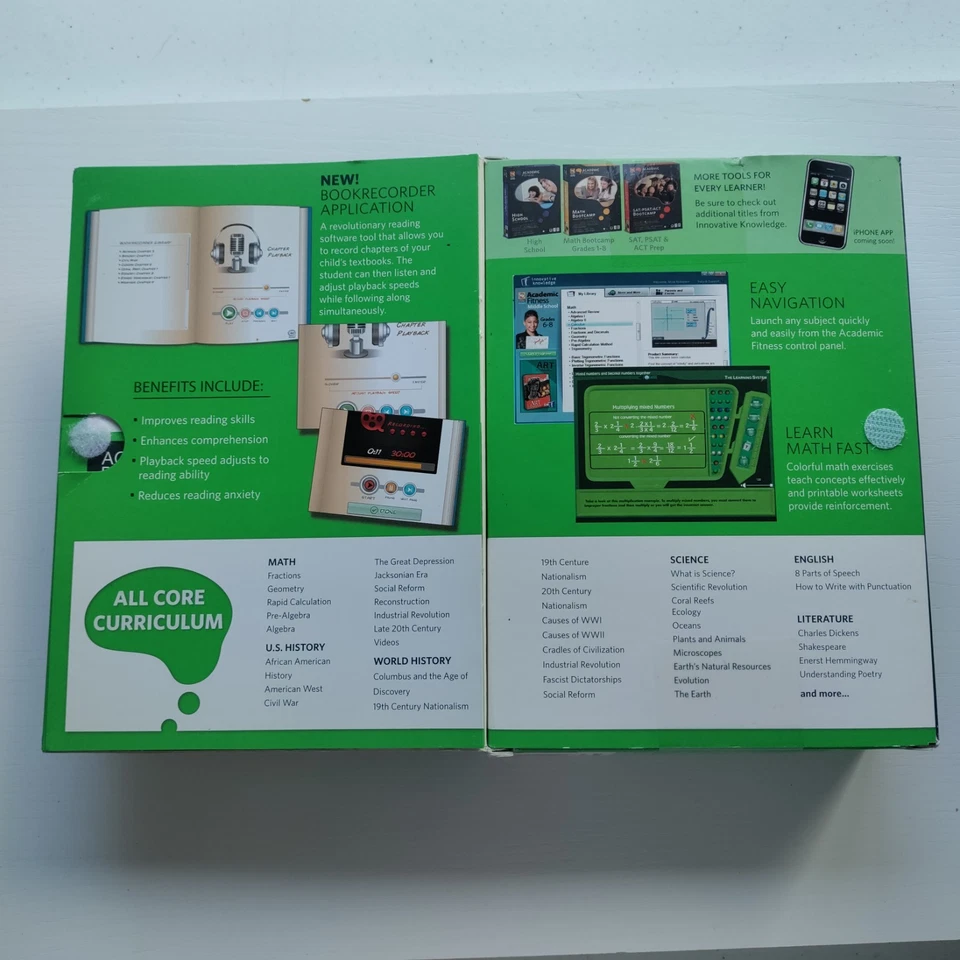 Weekly Reader Academic Fitness Middle School Grades 6-8 [DVD-ROM] NEW - Image 2 of 4