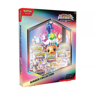 n*w様 ポケモン Prismatic Evolutions バインダーコレクシ POKÉMON TCG Prismatic Evolutions Binder Collection🎊🐰Scarlet