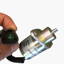 2848A278 Fuel Shutoff Solenoid FITS CAT 216 226 246 Skid Steer Perkins UB704 12V