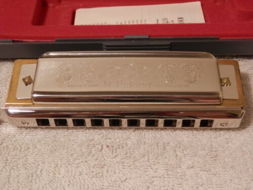 Hohner Chromonica 260 Mundharmonika Made in Germany mit Box, Tonart G - Bild 5 von 5