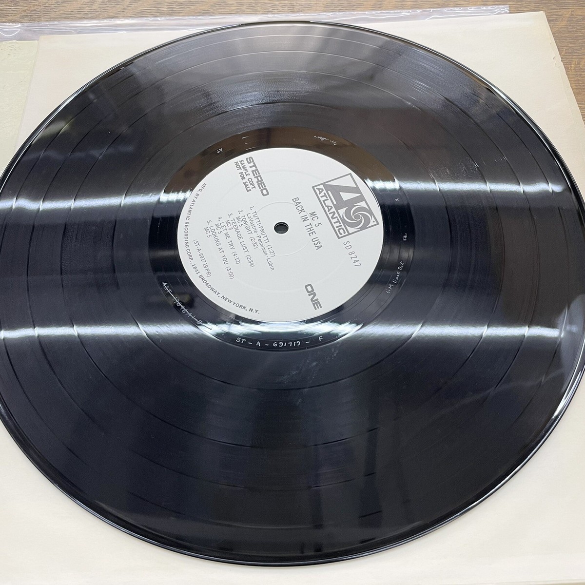 【MC5】 BACK IN THE USA アナログレコード盤 MC5 – Back In The USA – Vinyl (LP, Album + 2 more), 2002