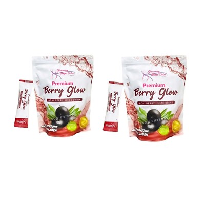 Cris Cosmetics Premium Berry Glow Acai Berry Juice 20 Sachets