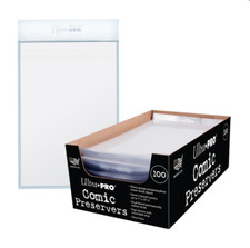 (3 Count Lot) Ultra Pro Comic Book Preservers Current / Modern Size Bags Boards