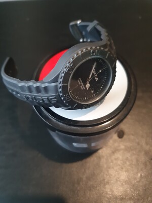 SECTOR SUB TOUCH Uhr Silikon Grau Sub 100mt NEU NEU