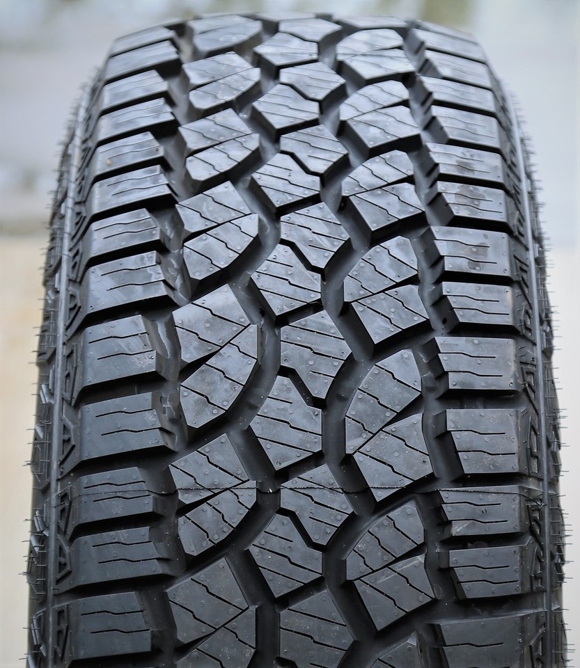 4 New Atlas Paraller A/T Tires – LT265/65R18 Load Range E (10 Ply) – Outlined White Letters