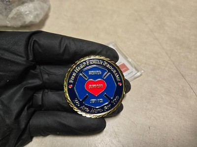National Fallen Firefighters Foundation Challenge Coin Forever in our hearts 