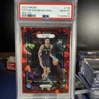 Victor Wembanyama 2023-24 Panini Prizm Red Ice Rookie Card RC #136 Spurs PSA 10