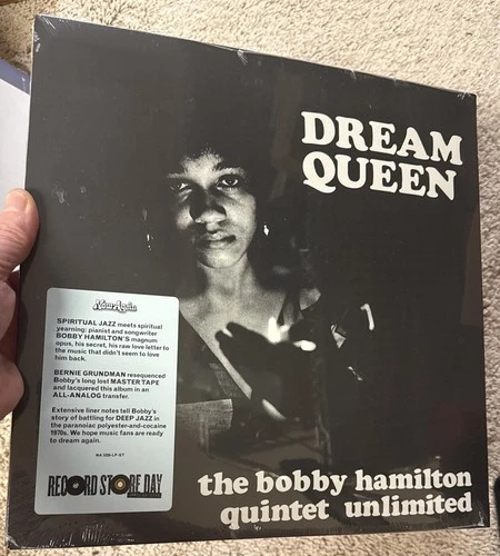 Bobby Hamilton Quintet Unlimited DREAM QUEEN LP Vinyl LP RSD 2022 New SEALED