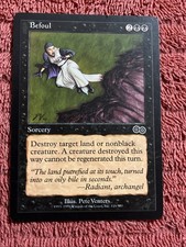Magic the Gathering MTG Befoul (116) Urza's Saga LP