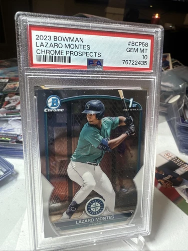LAZARO MONTES 2023 Bowman Chrome Prospects 1st #BCP-58 - PSA 10 🔥💎🔥