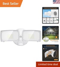 3000LM Flood Light Outdoor, Switch Controlled LED Security Light, 28W Exterio...