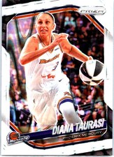 2025 Panini Prizm WNBA #7 Diana Taurasi White Seismic Prizms
