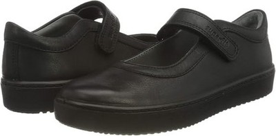 Superfit Girls' Ballerina Flats Heaven Sneakers, Black, EUR 27