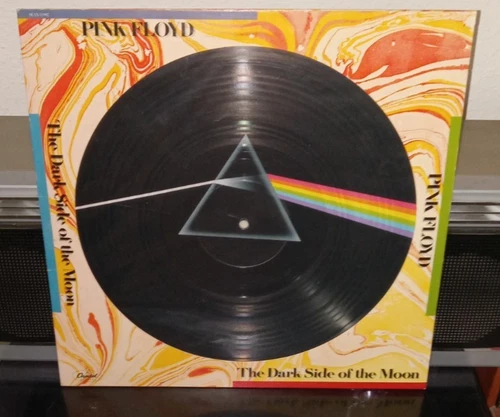 PINK FLOYD Dark Side of the Moon LP RARE 1978 PICTURE DISC RECORD EXCELLENT