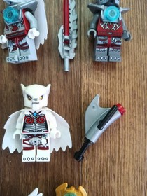 Lego Chima 70009 Worriz's Combat Lair Minifigures Windra, Wakz, Wilhurt,...