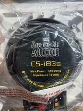 SQUARE ACOUSTIC AUDIO CSI83 8" WAY HOME THEATER SPEAKERS CS-I83s - 2 Pack